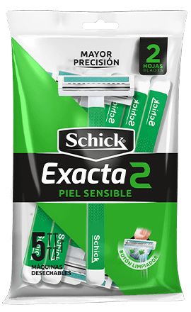 Cuchilla exacta piel sensible