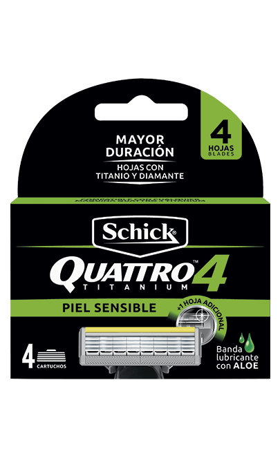 Quattro titanium piel sensible