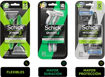 cuchillas de afeitar